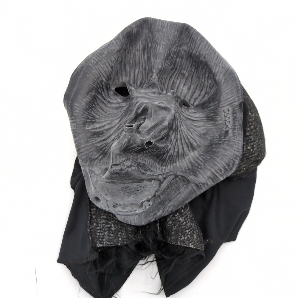 Vintage Spook Gorilla Ape‎ Latex Mask Adult Halloween Costume 80s 90s Horror - Picture 10 of 10